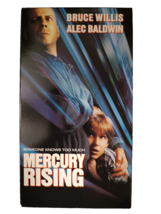Mercury Rising (VHS, 1998) Bruce Willis New Sealed - $7.43