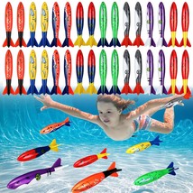 32 Pcs Underwater Diving Pool Toy Shark Diving Toys Swimming Pool Toy 5 Inch Und - £33.19 GBP