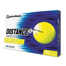 36 Near Mint YELLOW Taylormade Distance+ Golf Balls - FREE SHIPPING - AAAA - $45.53