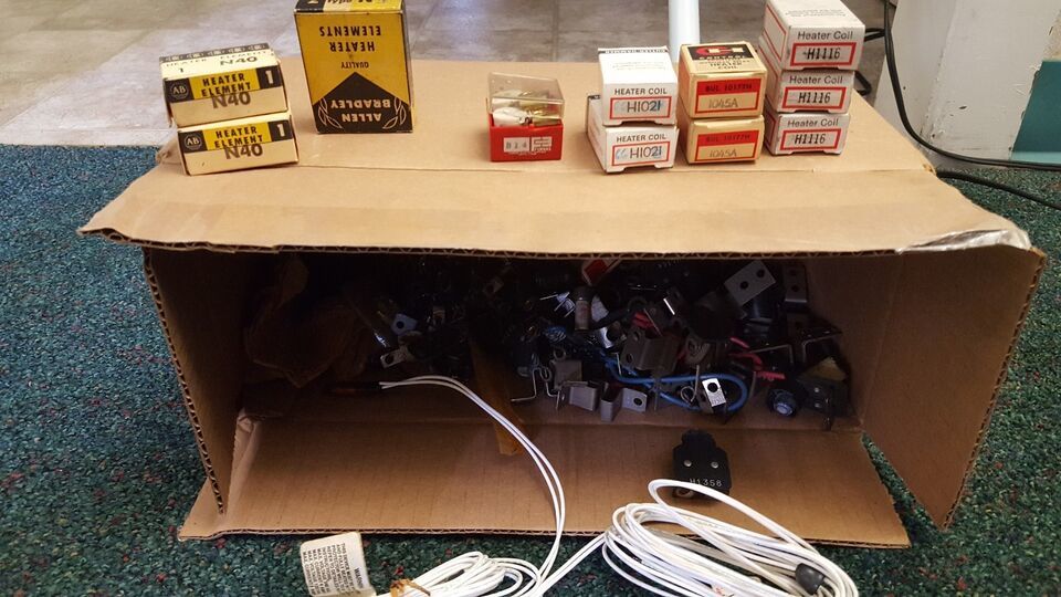 LOT of Heater Coils Elements Cutler Hammer &amp; PII Resettable Overtemp The... - $151.99