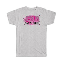 Jesus Savior : Gift T-Shirt Christian Religious Catholic God Faith - £19.97 GBP