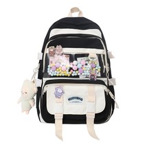 Fashion Cute Women Backpack Kawaii Lady Book School Bag College Travel Female Gi - £39.99 GBP