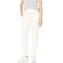 Champion LIFE Womens Reverse Weave Jogger Small &quot;C&quot; Logo Chalk Off White Pocket - £16.73 GBP