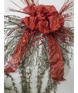 Big 26x36 Front Door Custome Made Wreath Bow For House Front Door Decora... - €46,65 EUR