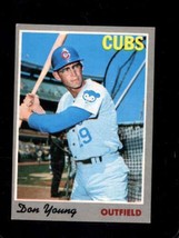 1970 Topps #117 Don Young Vgex Cubs *X75363 - £0.77 GBP