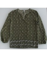 Old Navy Women&#39;s Long Sleeve Blouse Size Medium - $15.77 CAD