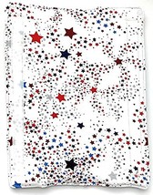 Patriotic Red White Blue Star Universal Car Seat Belt Cover, Snap Hook, ... - $12.69