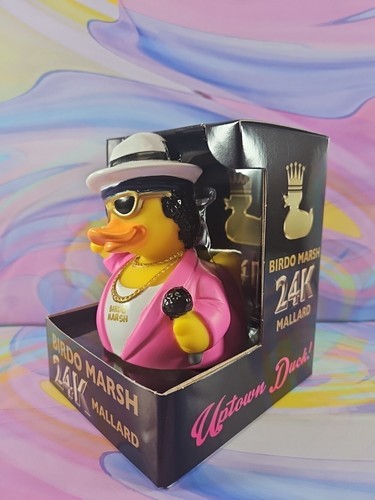 Celebriducks Birdo Marsh Rubber Duck Collectible New in Box Item image 3