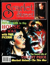 Scarlet Street #36 1999-House of Wax-Phyllis Kirk-Vincent Price-Sherlock... - £35.66 GBP