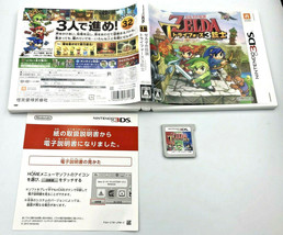 The Legend of Zelda: Triforce Heroes Nintendo 3DS Japan COMPLETE Tri Force - £18.21 GBP