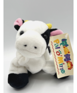 Vintage Pal O’ Mine Annabelle Cow Beanie Plush Stuffed Animal 1996 8&quot; Ne... - $18.62 CAD