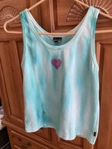 Volcom tank top juniors size large turquoise  - £19.28 GBP