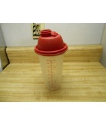 red tupperware quick shake for mixing drinks, flour/gravy + - £8.13 GBP