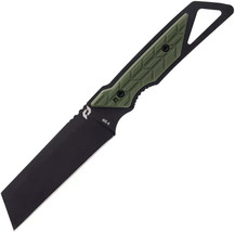 Schrade Outback OD Green AUS-8 Stainless Cleaver Fixed Blade Knife 1182498 - $28.95
