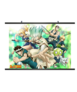 CR Loves Dr. Stone Kingdom Wall Scroll - $40.88 CAD