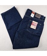 Wrangler Authentics Mens Denim Jeans 44x30 Dark Stonewash 100% Cotton Bo... - €28,36 EUR