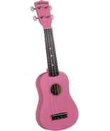 Du-129 Tropical Satin Series Soprano Ukulele - Flamingo Pink - $61.98