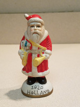 Santas From Around The World 4 1/2&quot; Porcelain Figure 1920 Holland - £7.78 GBP