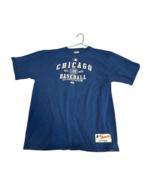 Chicago Cubs Authentic Collection Majestic T-shirt Men L  Blue Short Sleeve - $525.55 MXN