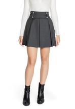 Morgan De Toi Women Skirt - 34 Grey Chic Fashion Designer Mini Skirt - $1,247.92 MXN