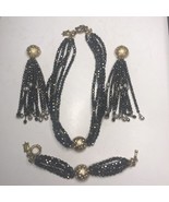 Elena Cantacuzene Paris Sterling Jewelry Set RARE Flaw - $560.99