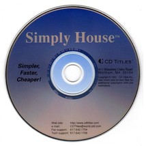 Simply House (PC-CD-ROM, 1997) For Windows 3.1/95 - New Cd In Sleeve - £3.91 GBP