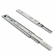 Full Extension Side Mount Heavy Duty Ball Bearing Drawer Slide Set 100 Lb - £30.07 GBP