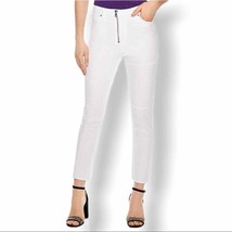 Sandro white zip front Juliette skinny jean size 36 / (6 US) new - £75.26 GBP