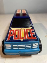 Tonka Police Harbor Patrol Vehicle 1992 Vtg.  7.5” Long. Stickers. - £13.57 GBP