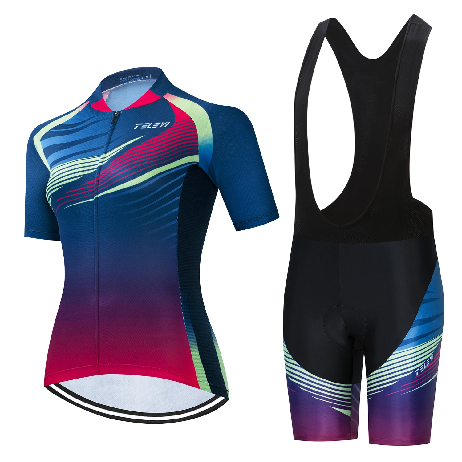 New TELEYI NEW Cycling Jersey Sets Short Sleeve Women&#39;s Cycling Clothing Kit Bre - $82.00