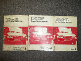 1979 80 81 82 83 1984 Saab 900 Corpo Auto Cambio Elettrico Servizio Manuale - £55.74 GBP