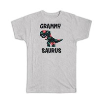 GRAMMY Saurus : Gift T-Shirt Birthday Dinosaur T Rex cute Family Grandma Grandmo - £14.38 GBP