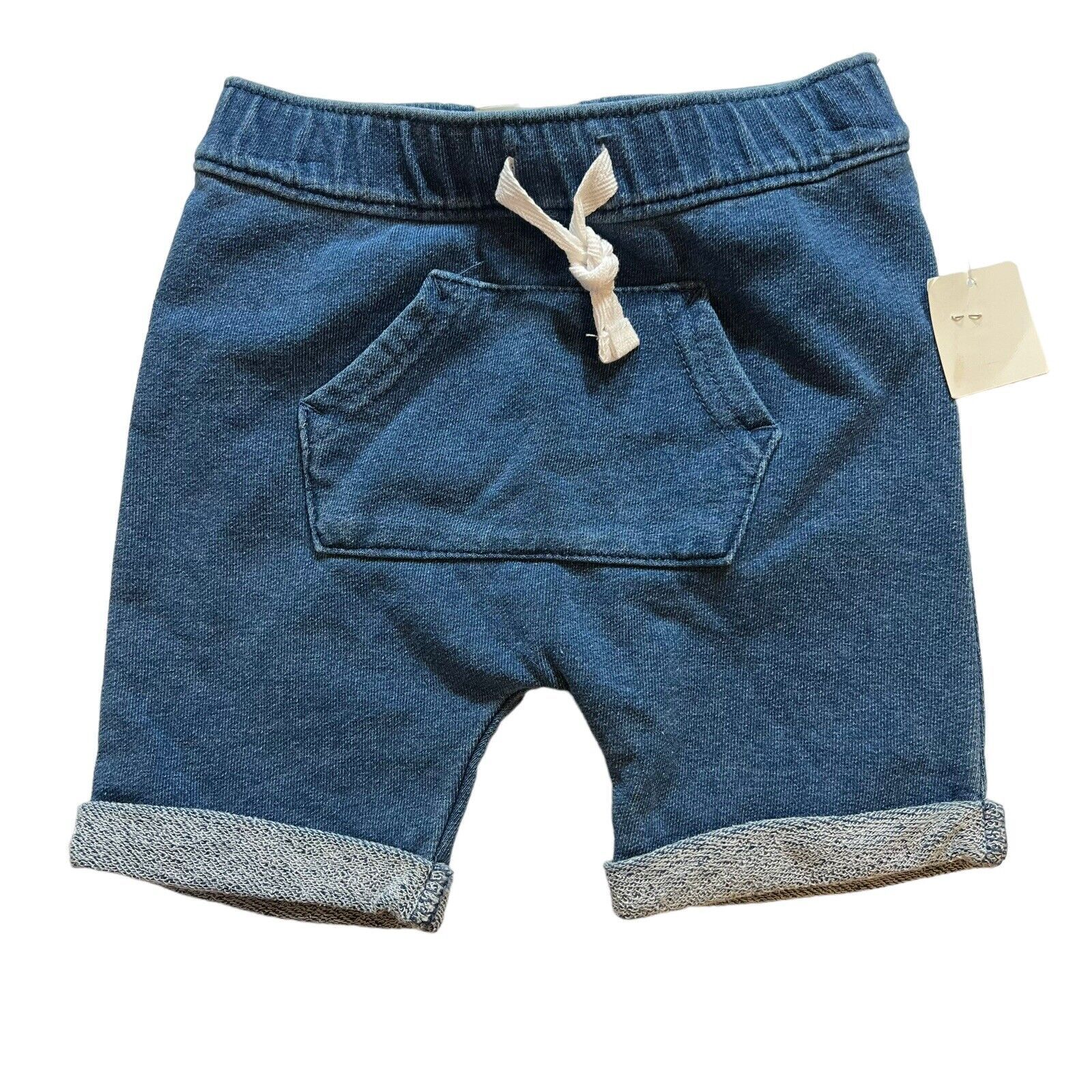 Blue Pull On Shorts First Impressions 12 Months New - $9.75