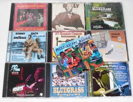 Vintage Mississippi Blues &amp; R&#39;n&#39;b / Bluegrass &amp; Americana ~ 10 Cd&#39;s, 172 Tracks - £19.77 GBP