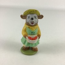 Richard Scarry Mrs Goat Collectible Figure Puzzletown Vintage Playskool 1976 Toy - £14.20 GBP