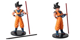 22cm Dragoon Ball Son Gooku Super Saiiyan Anime Figure Gooku DBZ Action ... - £17.40 GBP