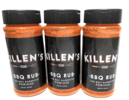 Killen&#39;s BBQ Rub Spice Made in Texas - (THREE) 3 Pack SET 37.5 oz - $38.06