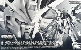 Rg P-BANDAI Strike Freedom Gundam Deactive Mode - 1/144 Scale Model Kit - Nib - £59.41 GBP