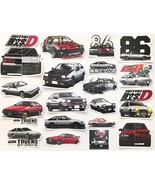 Toyota Corolla AE86 photo quality cell phone laptop decal vinyl stickers - $178.67 MXN