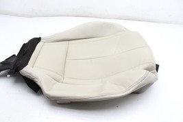 17-20 INFINITI Q60 FRONT RIGHT PASSENGER SEAT LOWER COVER CUSHION WHITE E4025 image 4