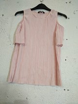 Girls Tops - Candy Couture Size 15 years Polyester Pink Top - £9.20 GBP
