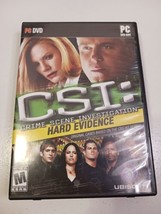 CSI : Crime Scene Investigation Hard Evidence PC Video Game - £6.32 GBP