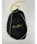 Crown Royal black 8” Draw String Bag New - €6,56 EUR