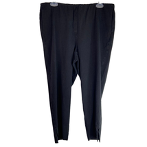 J Jill Premium Bi Stretch Crop Pullon Pants Women 16p High Rise Black Cotton - £10.77 GBP