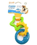 Puppy Teething Rings Safe Dog Dental Health Chew Toy Vet Approved Gentle... - £10.98 GBP