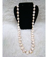 Long Double Glossy Seashell, Small Seashells in Between Fashion Jewelry ... - £14.25 GBP