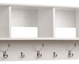 White Prepac 60-Inch-Wide Hanging Entryway Shelf - $142.98