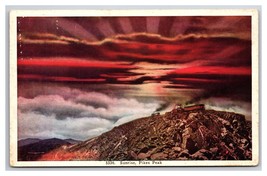 Sunrise Scene Pikes Peak Colorado CO UNP WB Postcard XA8 - £3.01 GBP