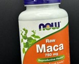 NOW Foods Maca, 750 mg Raw, 90 Veg Capsules - £14.44 GBP