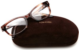 NEW TOM FORD TF 5184 047 Brown Marble EYEGLASSES FRAME 52-18-135mm B32mm... - £165.95 GBP